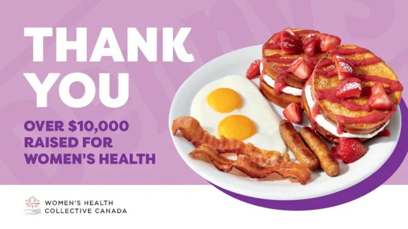 All for A Berry Good Cause – Denny’s Canada raises over $10,000 in support of women’s health